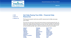 Desktop Screenshot of financialhelpresources.com