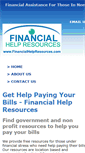 Mobile Screenshot of financialhelpresources.com